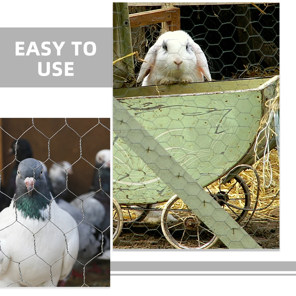 3 Sheets Of Lightweight Hexagonal Wire Net DIY Galvanized Iron Chicken Wire Fencing Garden Crafting
3 Sheets Of Lightweight Hexagonal Wire Net DIY Galvanized Iron Chicken Wire Fencing Garden Crafting
