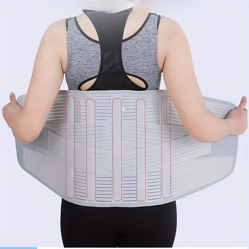Adjustable Lumbar Support Belt Double Pull Back Waist Orthopedic Corset Spine Decompression Back Pain Relief Tighten The Abdomen
Adjustable Lumbar Support Belt Double Pull Back Waist Orthopedic Corset Spine Decompression Back Pain Relief Tighten The Abdomen