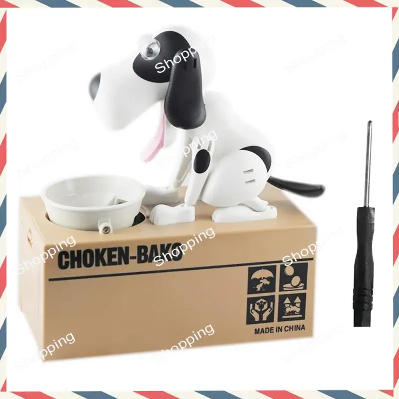 M20K Копилка для моей собаки, роботизированная монета, игрушечная копилка, копилка для монет для еды собак
M20K Копилка для моей собаки, роботизированная монета, игрушечная копилка, копилка для монет для еды собак