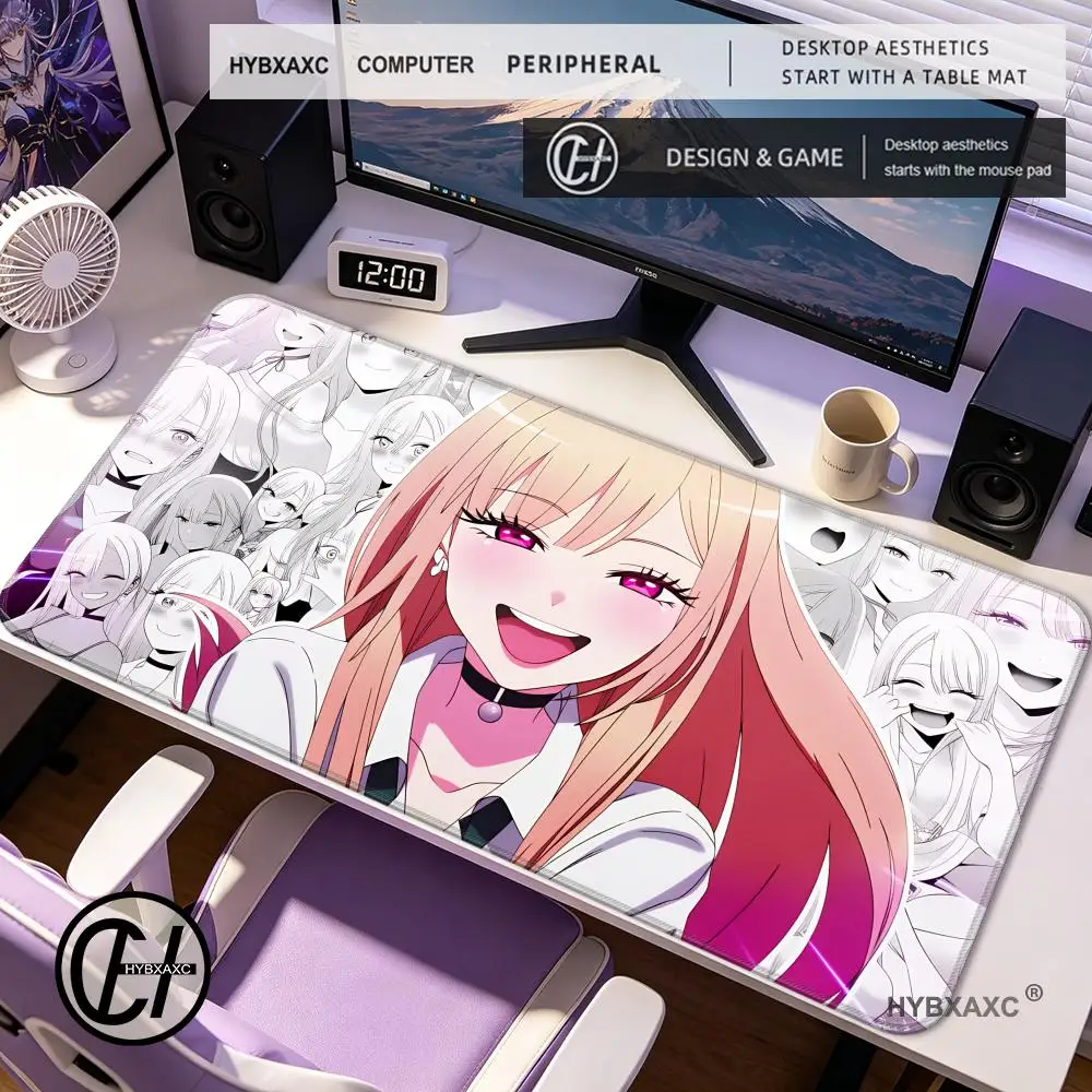 HYBXAXC Anime M-Marin K-Kitagawa MousePad Non-slip Locking Edge DeskMat PC Laptop Accessories Rubber Keyboard
HYBXAXC Anime M-Marin K-Kitagawa MousePad Non-slip Locking Edge DeskMat PC Laptop Accessories Rubber Keyboard