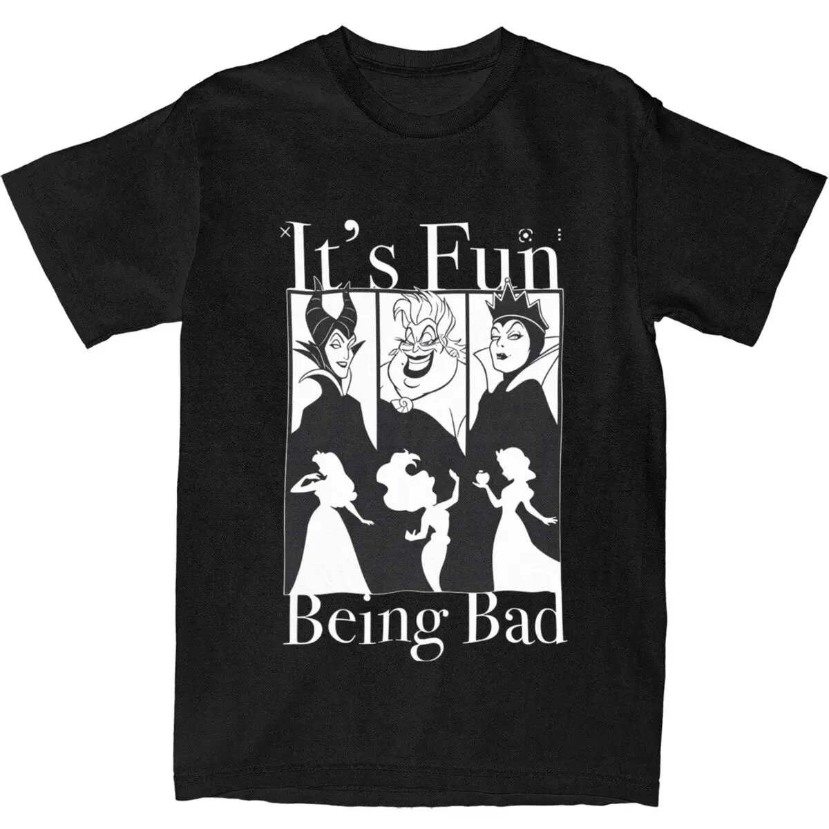 Streetwear T Shirt Villains Being Bad Cotton T-Shirts Trending Tshirt for Men Summer Awesome Custom DIY Short Sleeve Tees
Streetwear T Shirt Villains Being Bad Cotton T-Shirts Trending Tshirt for Men Summer Awesome Custom DIY Short Sleeve Tees
