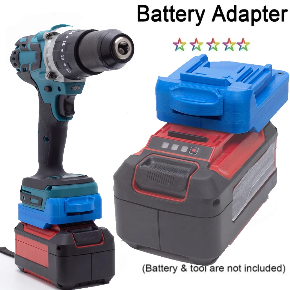 Battery Adapter Converter For Ozito 18V PXC Lithium To for Makita 18V Cordless Power Tools (Not include tools and battery)
Battery Adapter Converter For Ozito 18V PXC Lithium To for Makita 18V Cordless Power Tools (Not include tools and battery)