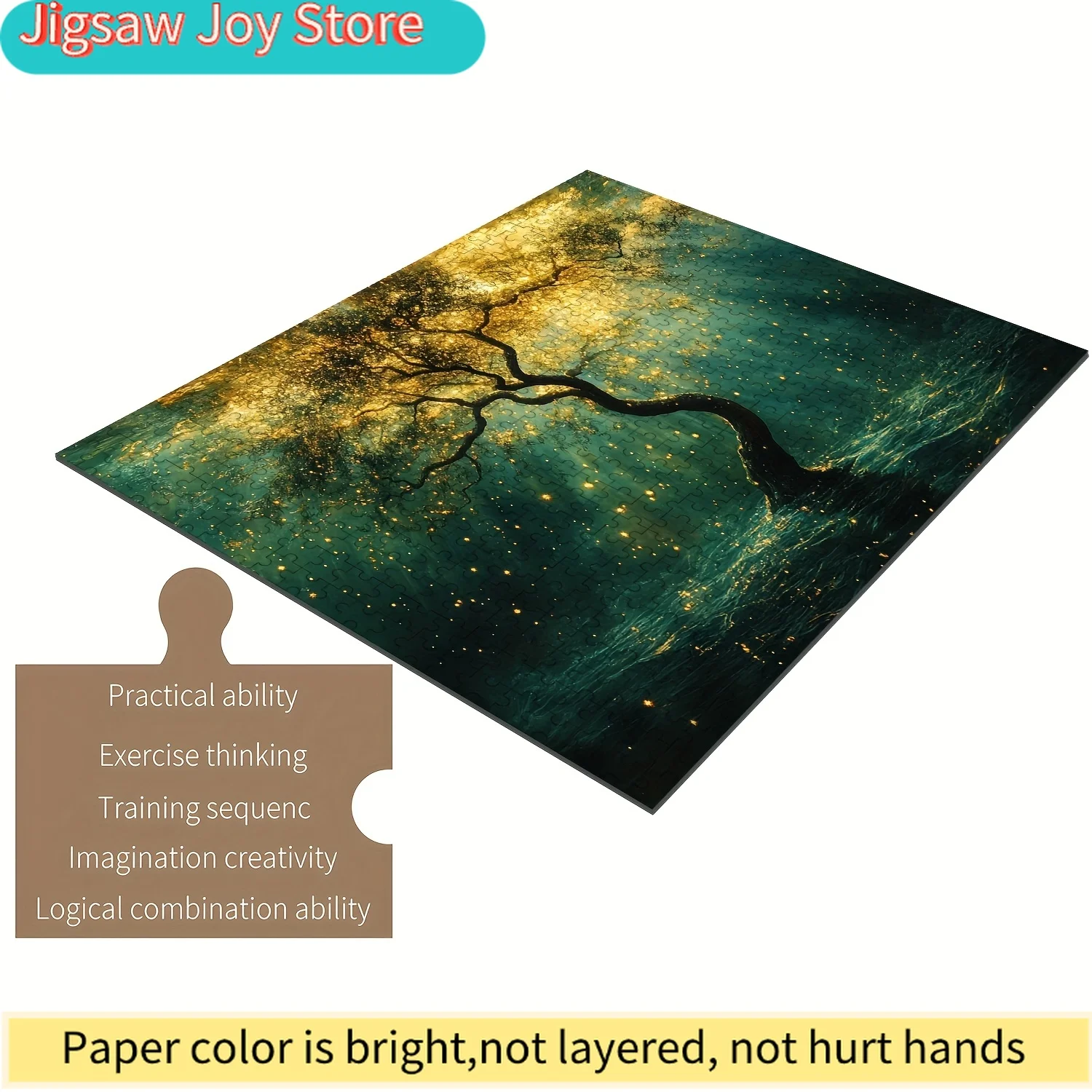 Высококачественный семейный пазл-головоломка «Изумрудное сияющее дерево» — деревянные поделки с идеально соединенными элементами, развивающие творческие способности.
Высококачественный семейный пазл-головоломка «Изумрудное сияющее дерево» — деревянные поделки с идеально соединенными элементами, развивающие творческие способности.