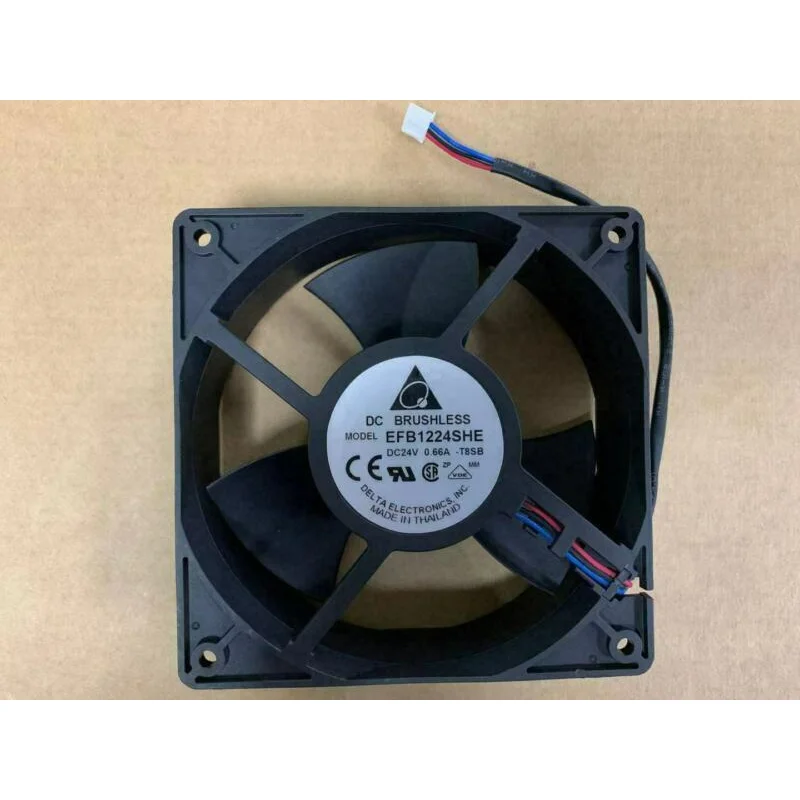 Y+FOR EFB1224SHE-T8SB 12038 24V 0.66A CT Inverter Cooling Fan
Y+FOR EFB1224SHE-T8SB 12038 24V 0.66A CT Inverter Cooling Fan