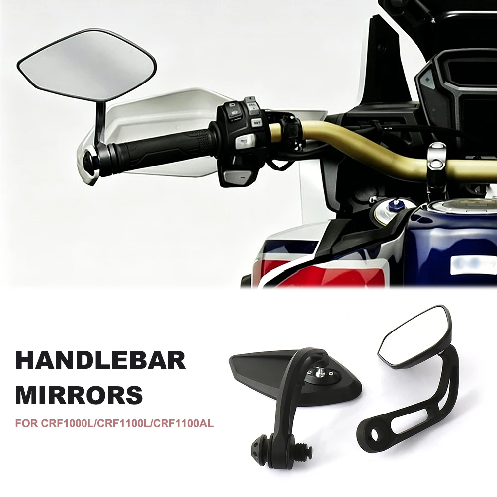 Motorcycle Bar End Rearview Mirror Handlebar Mirror For Honda CRF1000L CRF1100L Africa Twin Adventure CRF1100AL CRF 1000 1100
Motorcycle Bar End Rearview Mirror Handlebar Mirror For Honda CRF1000L CRF1100L Africa Twin Adventure CRF1100AL CRF 1000 1100