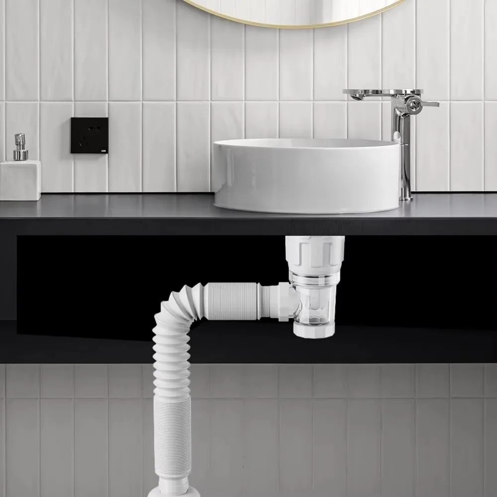 Выдвижная сливная труба с откидной крышкой Регулируемая длина Простая установка Антизапаховый слив для раковины Сетка из нержавеющей стали
Выдвижная сливная труба с откидной крышкой Регулируемая длина Простая установка Антизапаховый слив для раковины Сетка из нержавеющей стали 