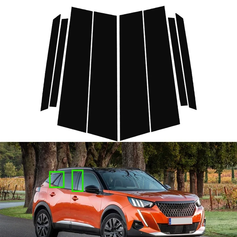 8Pcs Car Pillar Posts Door Window Trim Cover Kits B C Column Stickers Glossy Black Accessories For Peugeot 2008 2020 2021 2022
8Pcs Car Pillar Posts Door Window Trim Cover Kits B C Column Stickers Glossy Black Accessories For Peugeot 2008 2020 2021 2022