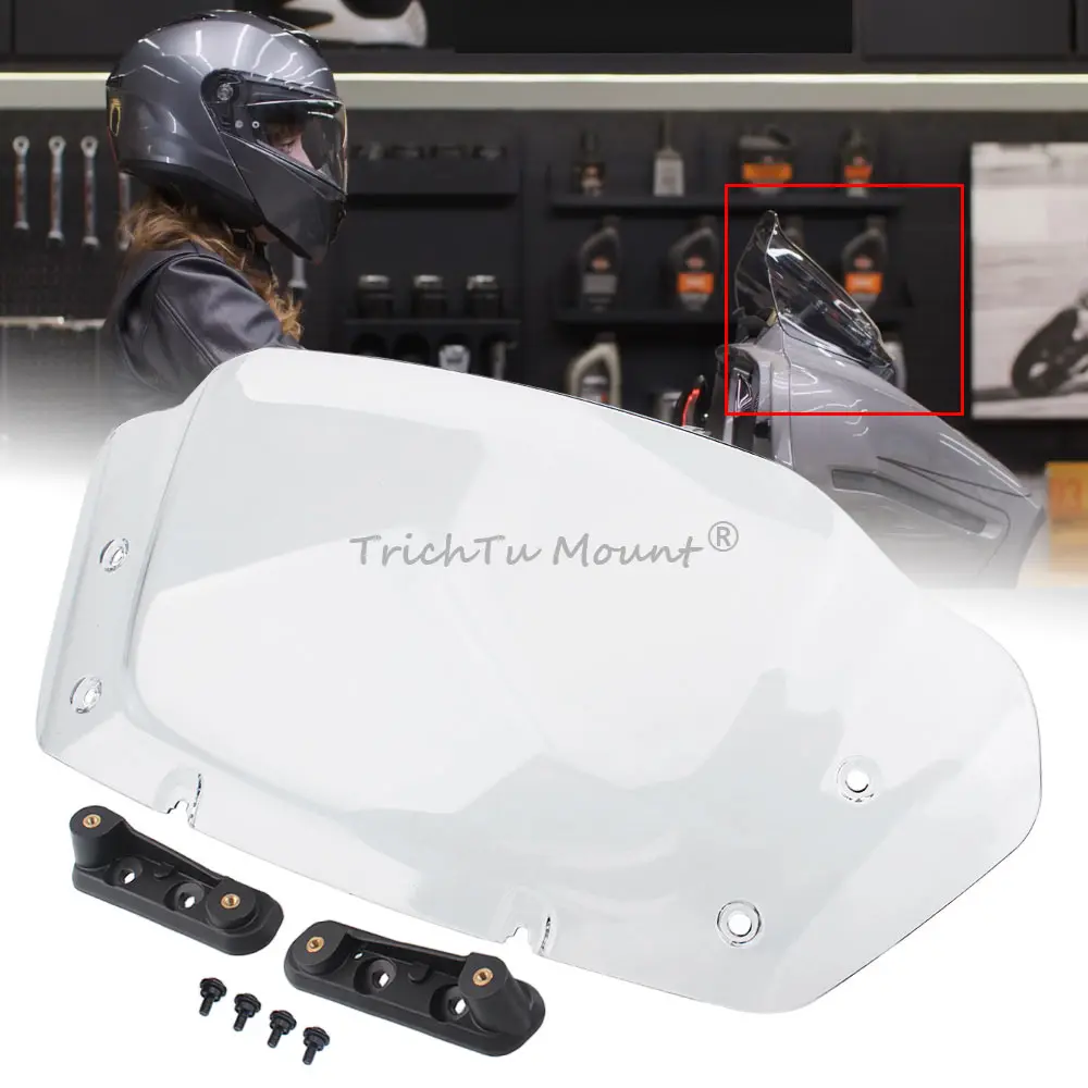 1Pcs Front Fairing Windshield Windscreen For Harley Davidson Touring Street Glide Cvo Ultra Limited 2023‑Later Abs Plastic Clear
1Pcs Front Fairing Windshield Windscreen For Harley Davidson Touring Street Glide Cvo Ultra Limited 2023‑Later Abs Plastic Clear
