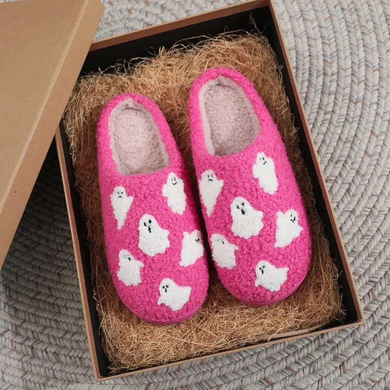 New Women's Cotton Slippers for Winter 2026, Halloween Warm Cotton Slippers, Fashionable Home Slippers for Men and Women
New Women's Cotton Slippers for Winter 2026, Halloween Warm Cotton Slippers, Fashionable Home Slippers for Men and Women