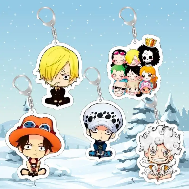 Акриловые брелоки в стиле аниме по мотивам One Piece: Санджи, Портгас Д. Эйс, Служебный состав Соломенной Шляпы, Трафальгар Лоу, Q-версия, подвеска для сумки, акриловое кольцо для ключей
Акриловые брелоки в стиле аниме по мотивам One Piece: Санджи, Портгас Д. Эйс, Служебный состав Соломенной Шляпы, Трафальгар Лоу, Q-версия, подвеска для сумки, акриловое кольцо для ключей