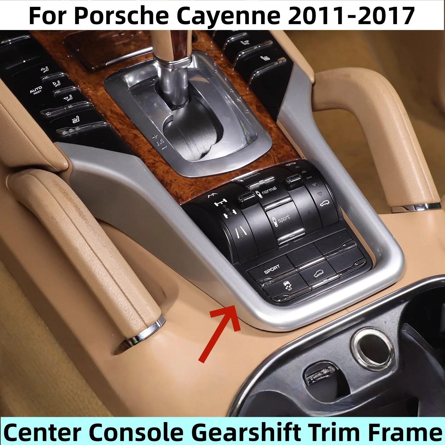 For Porsche Cayenne 2011-2017 ABS Carbon Fiber/Silver Car Center Console Decorative Frame Sticker Car Interior Accessories
For Porsche Cayenne 2011-2017 ABS Carbon Fiber/Silver Car Center Console Decorative Frame Sticker Car Interior Accessories