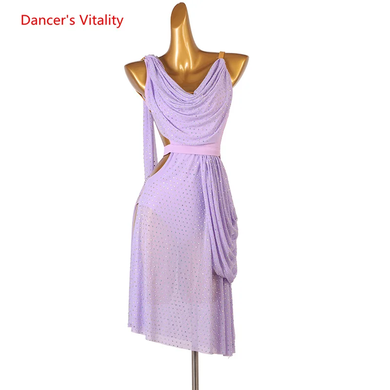 Latin Dance Dress Women Children Latin Dance Competition Dresses Cusomized Rumba Chacha Full Stones Skirt Performance Costumes
Latin Dance Dress Women Children Latin Dance Competition Dresses Cusomized Rumba Chacha Full Stones Skirt Performance Costumes