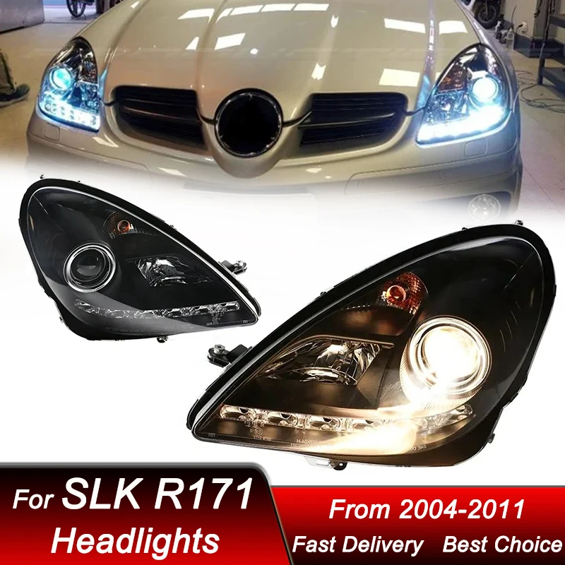 Pop Car Headlights For Mercedes-Benz SLK R171 2004-2011 New Style Full LED Auto Headlamp Assembly Projector Lens Accessories Kit
Pop Car Headlights For Mercedes-Benz SLK R171 2004-2011 New Style Full LED Auto Headlamp Assembly Projector Lens Accessories Kit