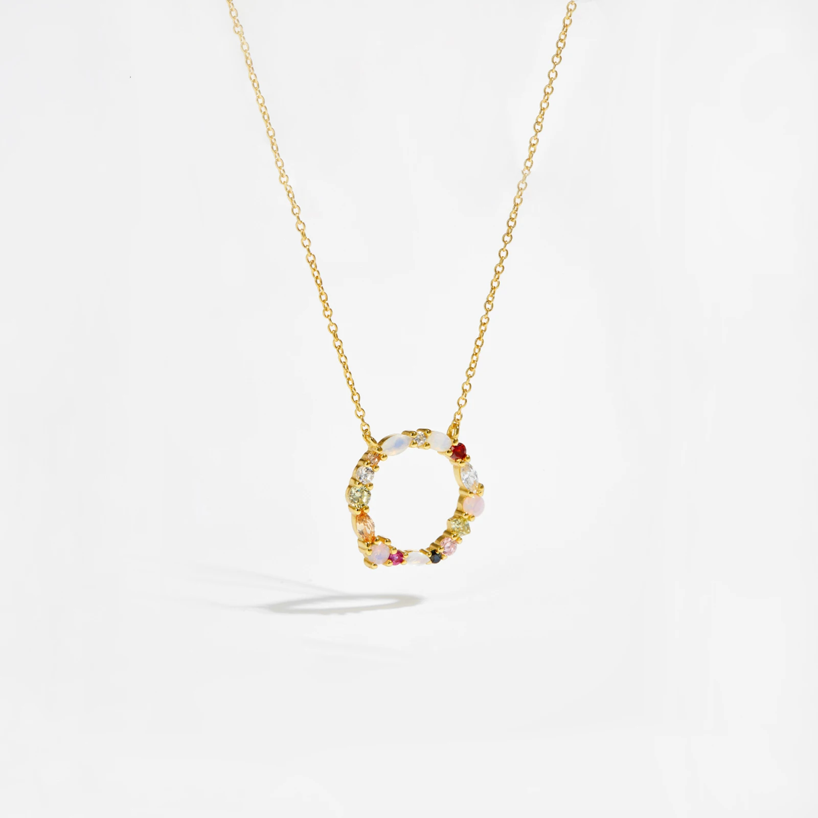 VEWANT 100% 925 Sterling Silver Color Zircon Circle Pendant Long Chain Necklace Choker 2024 New Fine Jewelry Birthday Gift
VEWANT 100% 925 Sterling Silver Color Zircon Circle Pendant Long Chain Necklace Choker 2024 New Fine Jewelry Birthday Gift