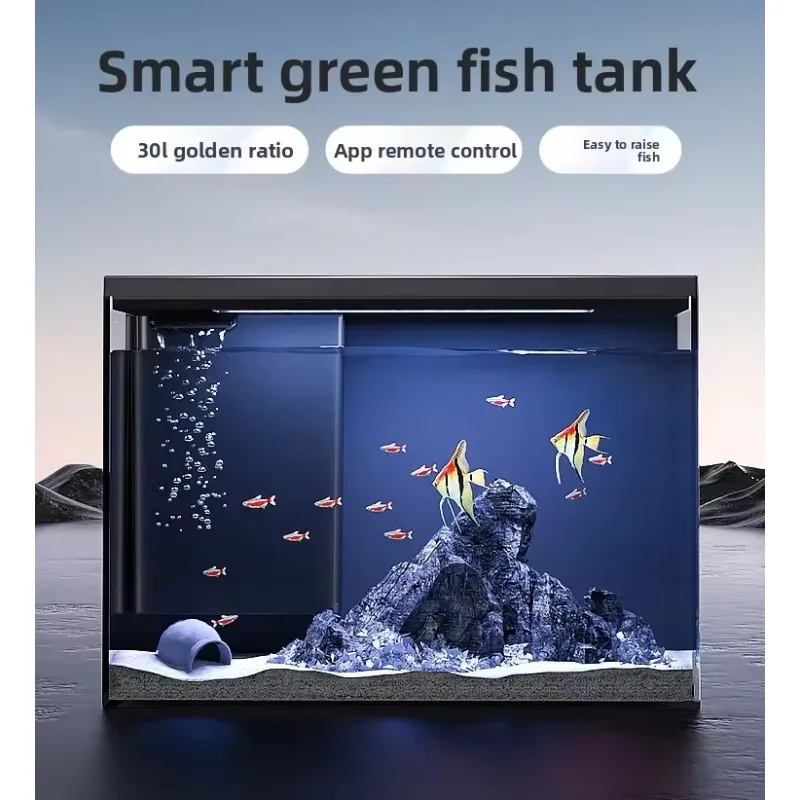 Smart Aquarium Home Use Eco-Friendly Ultra-Clear Glass Easy To Set Up for Large Fish Tanks Living Room Desktop
Smart Aquarium Home Use Eco-Friendly Ultra-Clear Glass Easy To Set Up for Large Fish Tanks Living Room Desktop