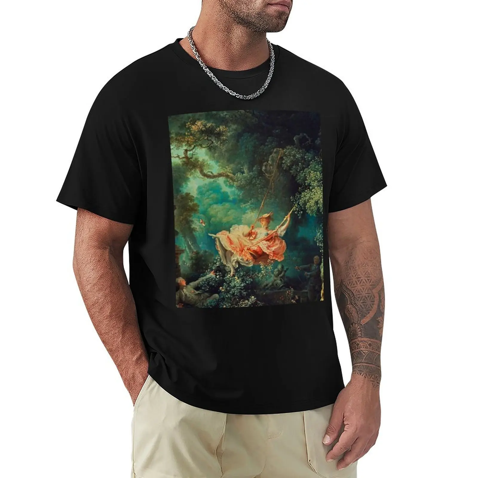 Jean-Honore Fragonard -The Swing T-Shirt Sporty Casual Quick Dry T-Shirt
Jean-Honore Fragonard -The Swing T-Shirt Sporty Casual Quick Dry T-Shirt