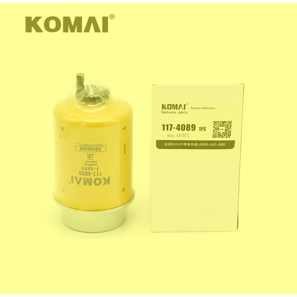 Komai Fuel Water Separator FS19555 BF7650 117-4089 P550502 1174089 For 320C Parts
Komai Fuel Water Separator FS19555 BF7650 117-4089 P550502 1174089 For 320C Parts