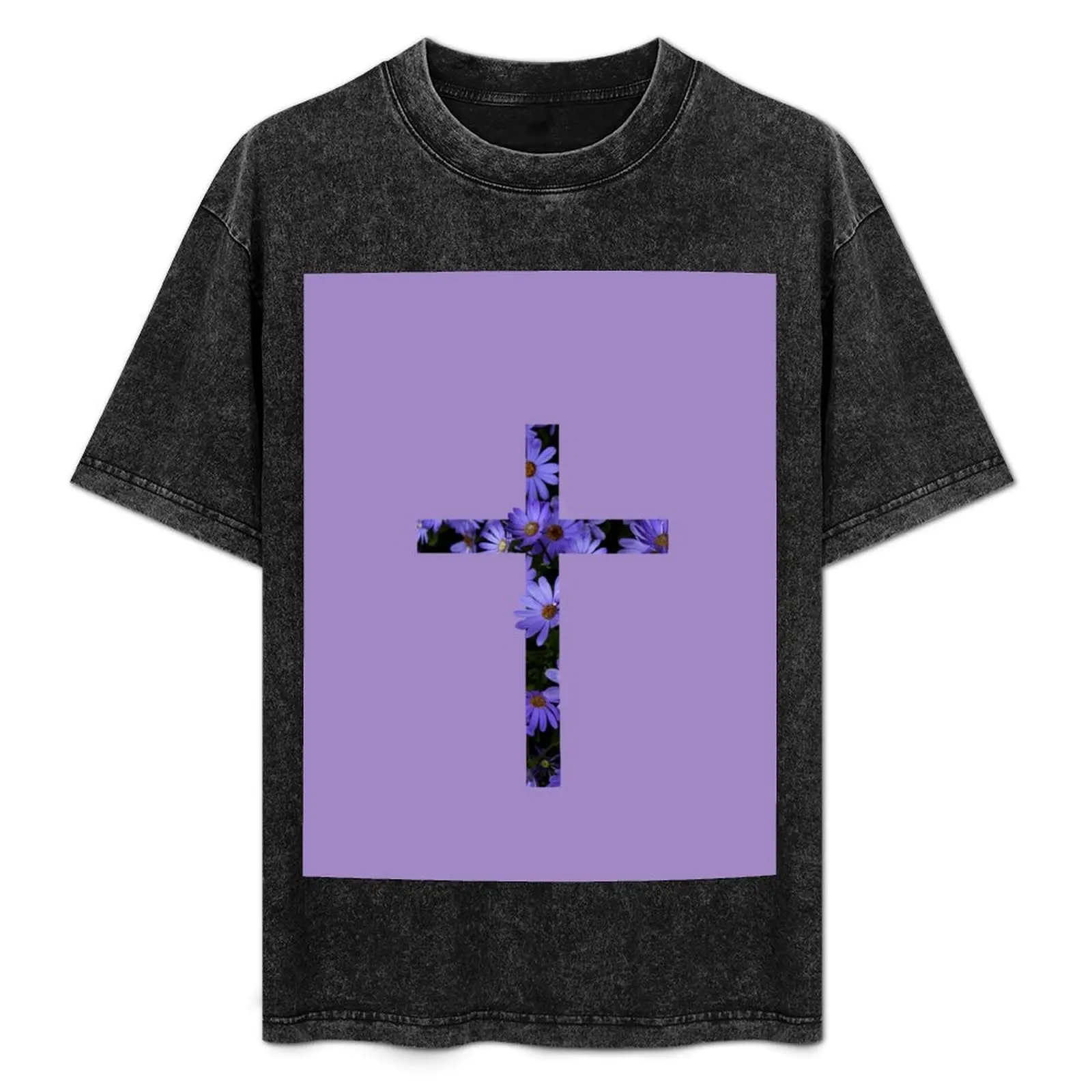 Floral Lilac Christian Cross T-Shirt Abstract Pattern Print Top
Floral Lilac Christian Cross T-Shirt Abstract Pattern Print Top