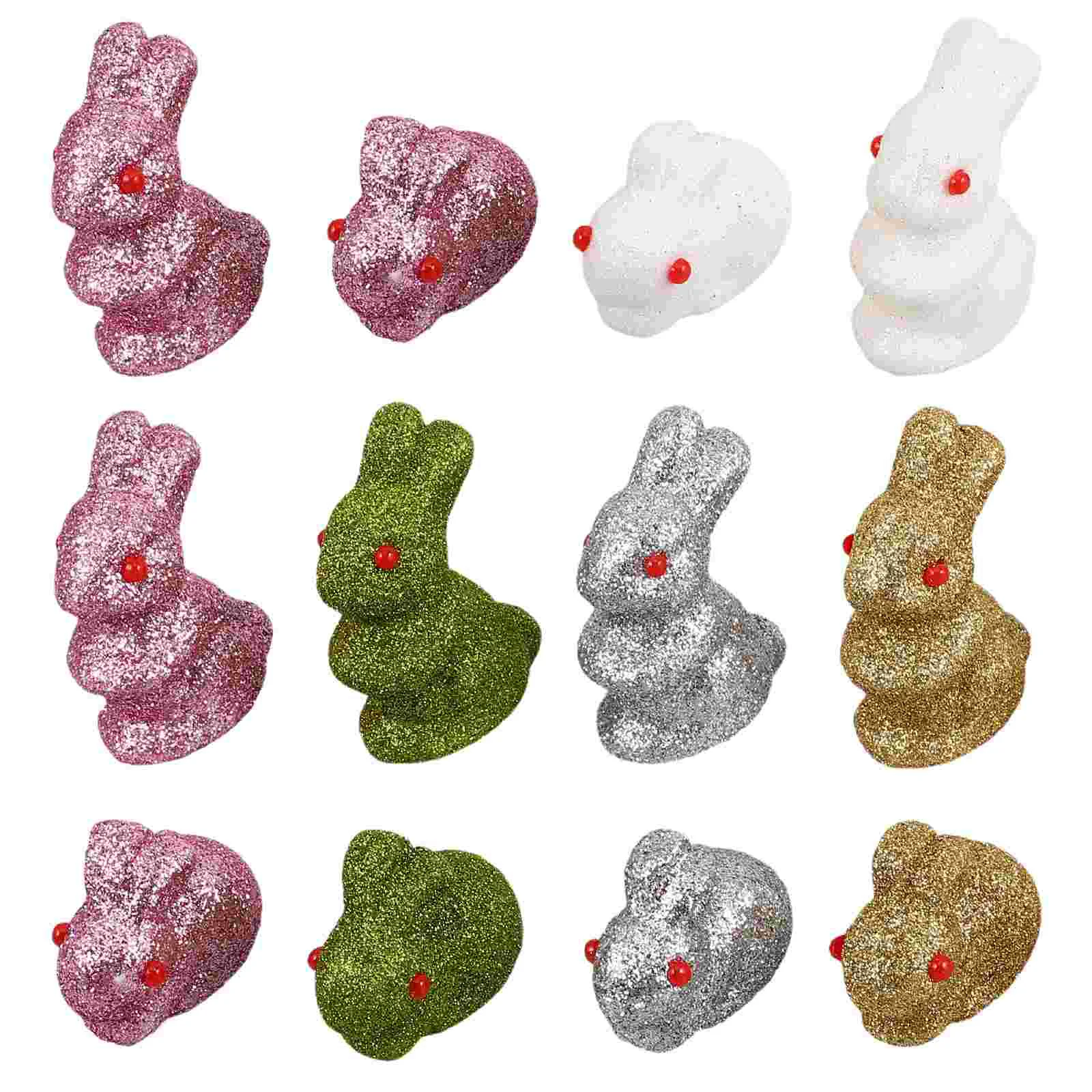 12 Pcs Rabbit Ornament Easter Bunny Tabletop Centerpiece Birthday Decorations Symbol Figurines
12 Pcs Rabbit Ornament Easter Bunny Tabletop Centerpiece Birthday Decorations Symbol Figurines
