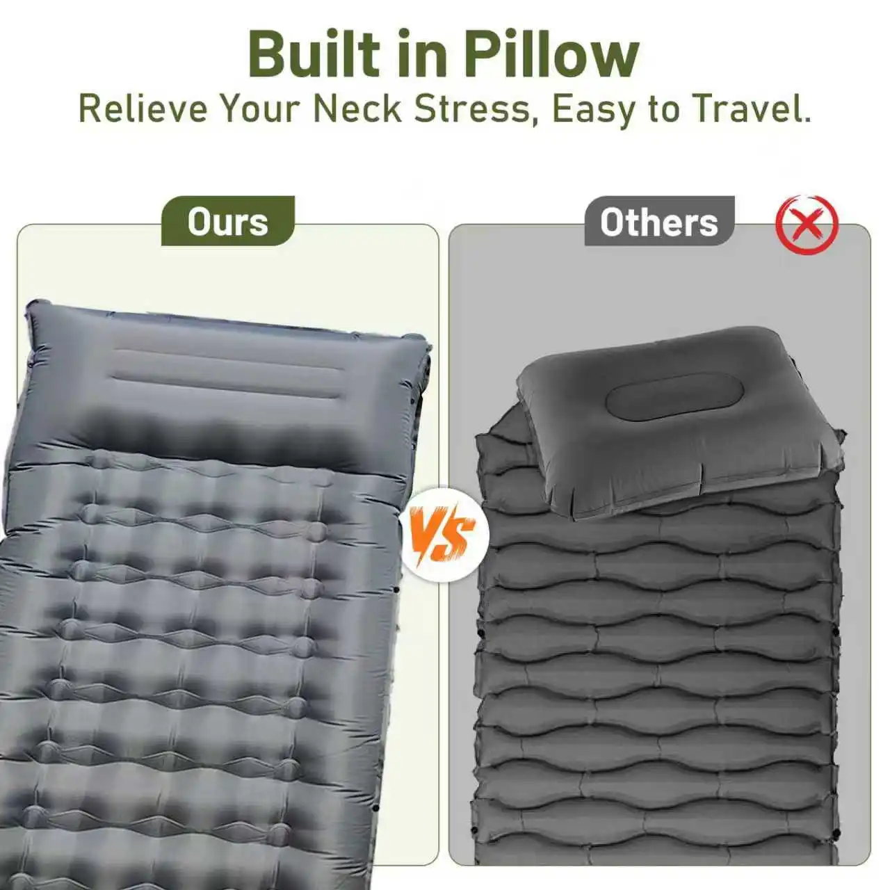 25 Single Pull Belt Thickened Inflatable Pad Camping Textbook Inflatable Bed Car Sleeping Pad Foot Step Inflatable Sleeping Pad
25 Single Pull Belt Thickened Inflatable Pad Camping Textbook Inflatable Bed Car Sleeping Pad Foot Step Inflatable Sleeping Pad