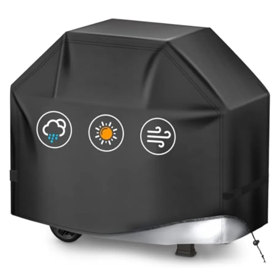 BBQ Gas Grill Cover for Outdoor, Anti-UV, Rip-Proof, 600D Oxford Fade Resistant Material, Barbecue Cover with Hook and Loop Str
BBQ Gas Grill Cover for Outdoor, Anti-UV, Rip-Proof, 600D Oxford Fade Resistant Material, Barbecue Cover with Hook and Loop Str