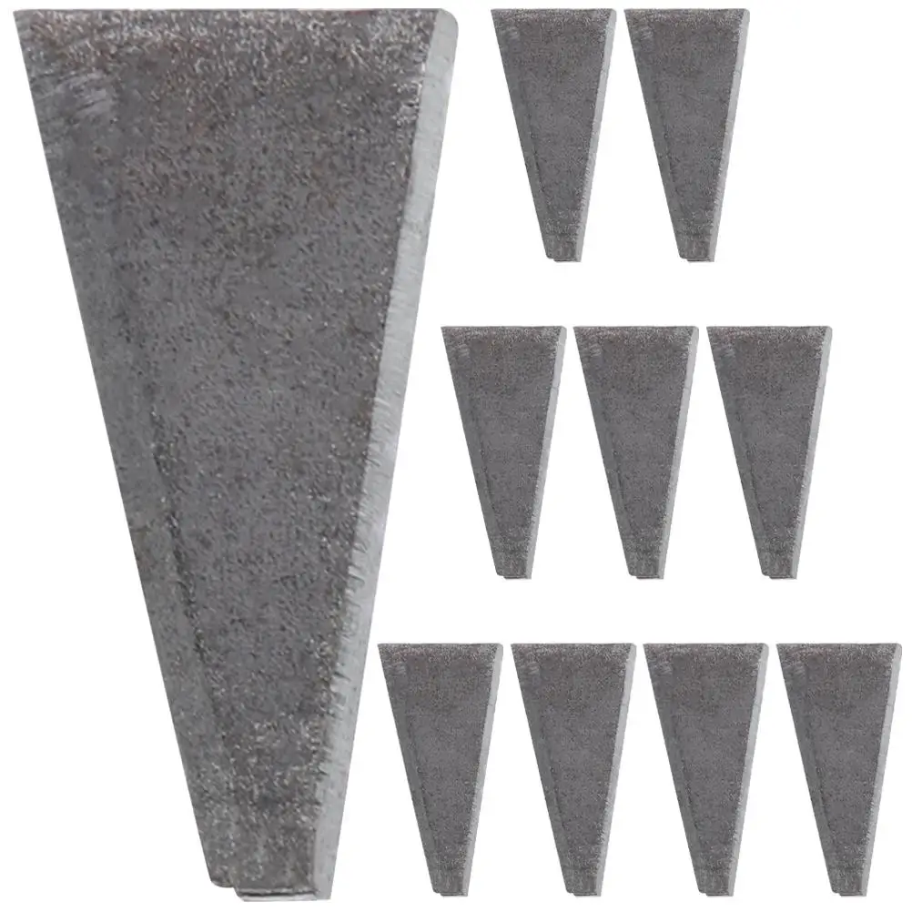 10pcs Triangle Wedge Reinforcement Tool for Hammer Axe High Carbon Steel Durable Compact DIY Professional Hand Tools Metal Wedge
10pcs Triangle Wedge Reinforcement Tool for Hammer Axe High Carbon Steel Durable Compact DIY Professional Hand Tools Metal Wedge