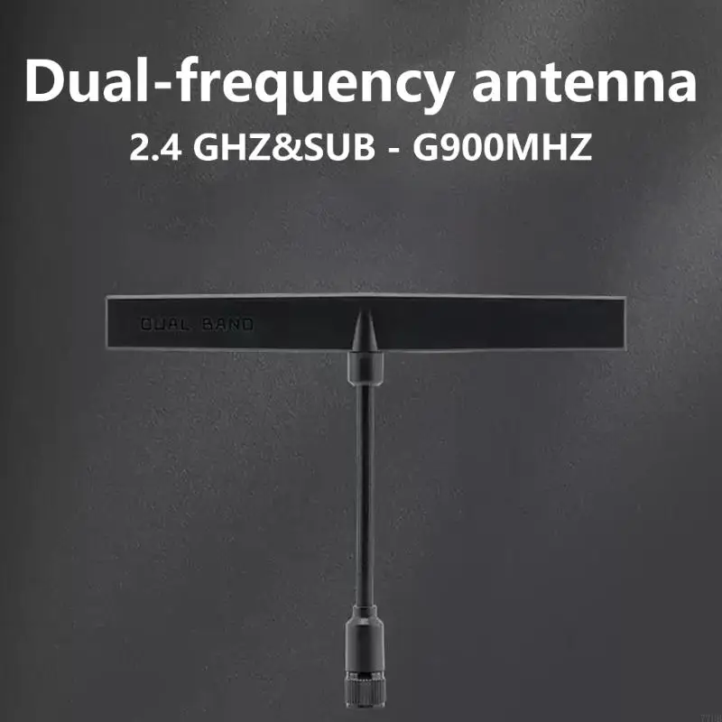 77UB Double Frequency RP-SMA Antennae Supporting 2.4GHz 900MHz Bands Freely Switching Enhances Flight Photography Performances
77UB Double Frequency RP-SMA Antennae Supporting 2.4GHz 900MHz Bands Freely Switching Enhances Flight Photography Performances