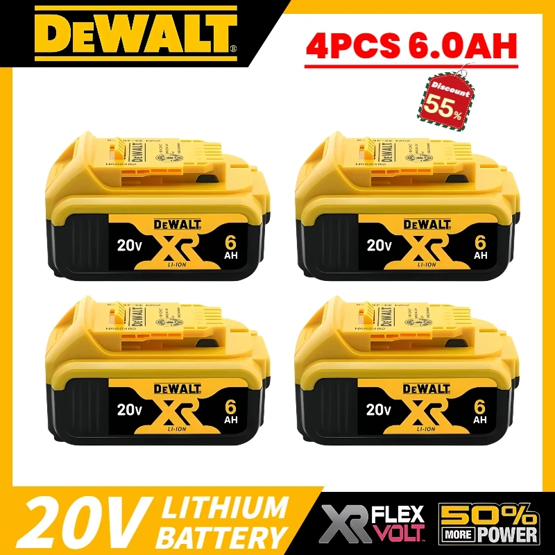 New 100% Original 9000mAh 20V for Dewalt Power Tool Battery DCB206 20V 9.0Ah Battery DCB206 20V Battery DCB205 DCB200
New 100% Original 9000mAh 20V for Dewalt Power Tool Battery DCB206 20V 9.0Ah Battery DCB206 20V Battery DCB205 DCB200