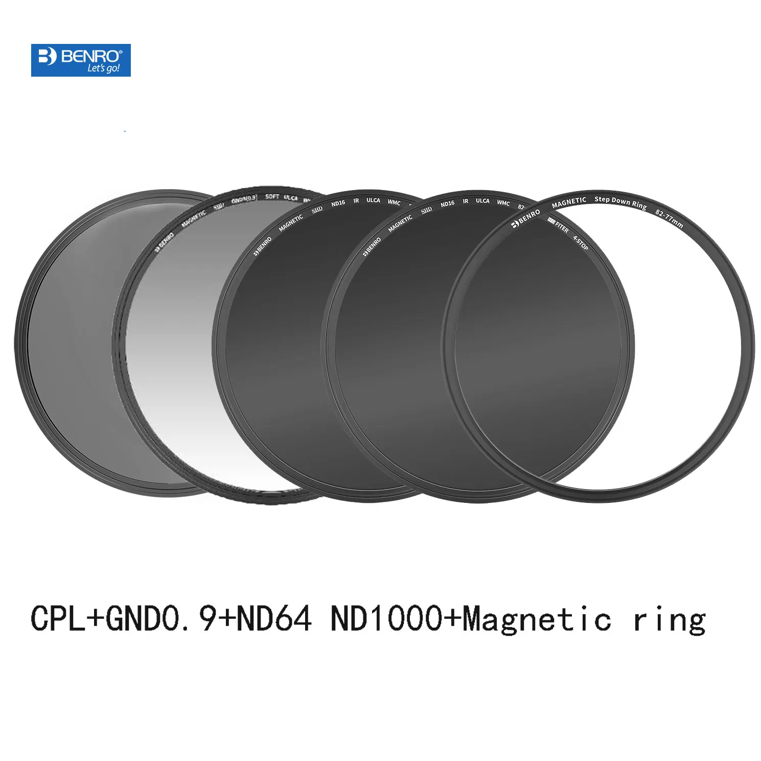 Benro Magnetic Filter 82mm 77mm 67mm 72mm 62 58 55 52 49mm ND64+ND1000 +GND0.9 +CPL Solid Neutral Density With Adapter Ring
Benro Magnetic Filter 82mm 77mm 67mm 72mm 62 58 55 52 49mm ND64+ND1000 +GND0.9 +CPL Solid Neutral Density With Adapter Ring