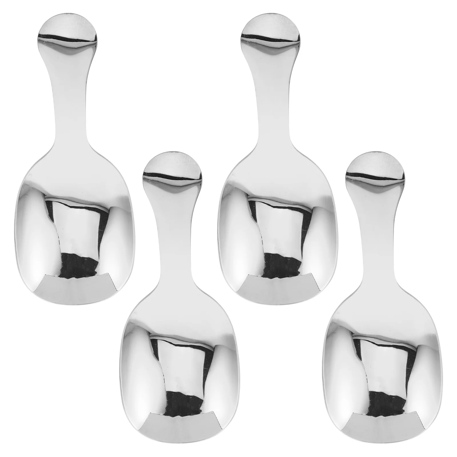 4pcs Stainless Steel Teaspoons Short Handle Deep Spoon Head for Coffee Tea Flour Measuring Scoop Kitchen Tools
4pcs Stainless Steel Teaspoons Short Handle Deep Spoon Head for Coffee Tea Flour Measuring Scoop Kitchen Tools