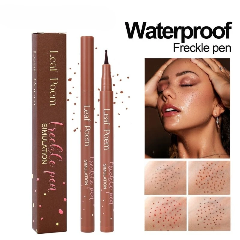 Red Round Head Face Fake Freckles Pen Easy To Use Natural Waterproof Lifelike Fake Freckles Pen Long Lasting Dot Spot Pen Makeup
Red Round Head Face Fake Freckles Pen Easy To Use Natural Waterproof Lifelike Fake Freckles Pen Long Lasting Dot Spot Pen Makeup