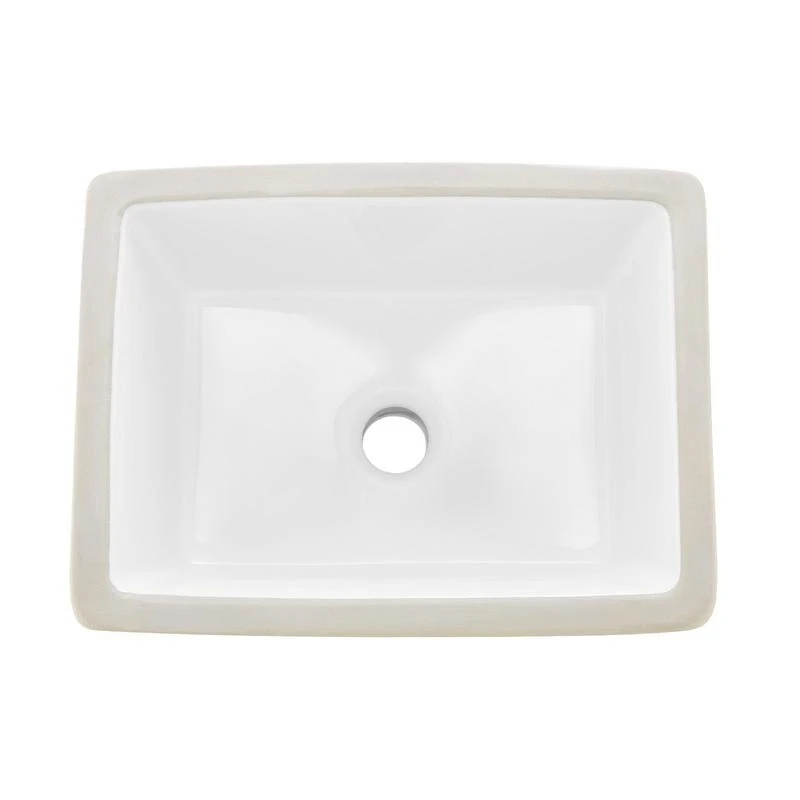 Undermount Bathroom Sink, 15.75 x 12.01 Inch Rectangular White Ceramic Vessel Sink with Overflow Hole, Under Counter Drop in Modern Lavatory Vanity Bath Wash Bowl Basin, Rectangle Small Space
Undermount Bathroom Sink, 15.75 x 12.01 Inch Rectangular White Ceramic Vessel Sink with Overflow Hole, Under Counter Drop in Modern Lavatory Vanity Bath Wash Bowl Basin, Rectangle Small Space