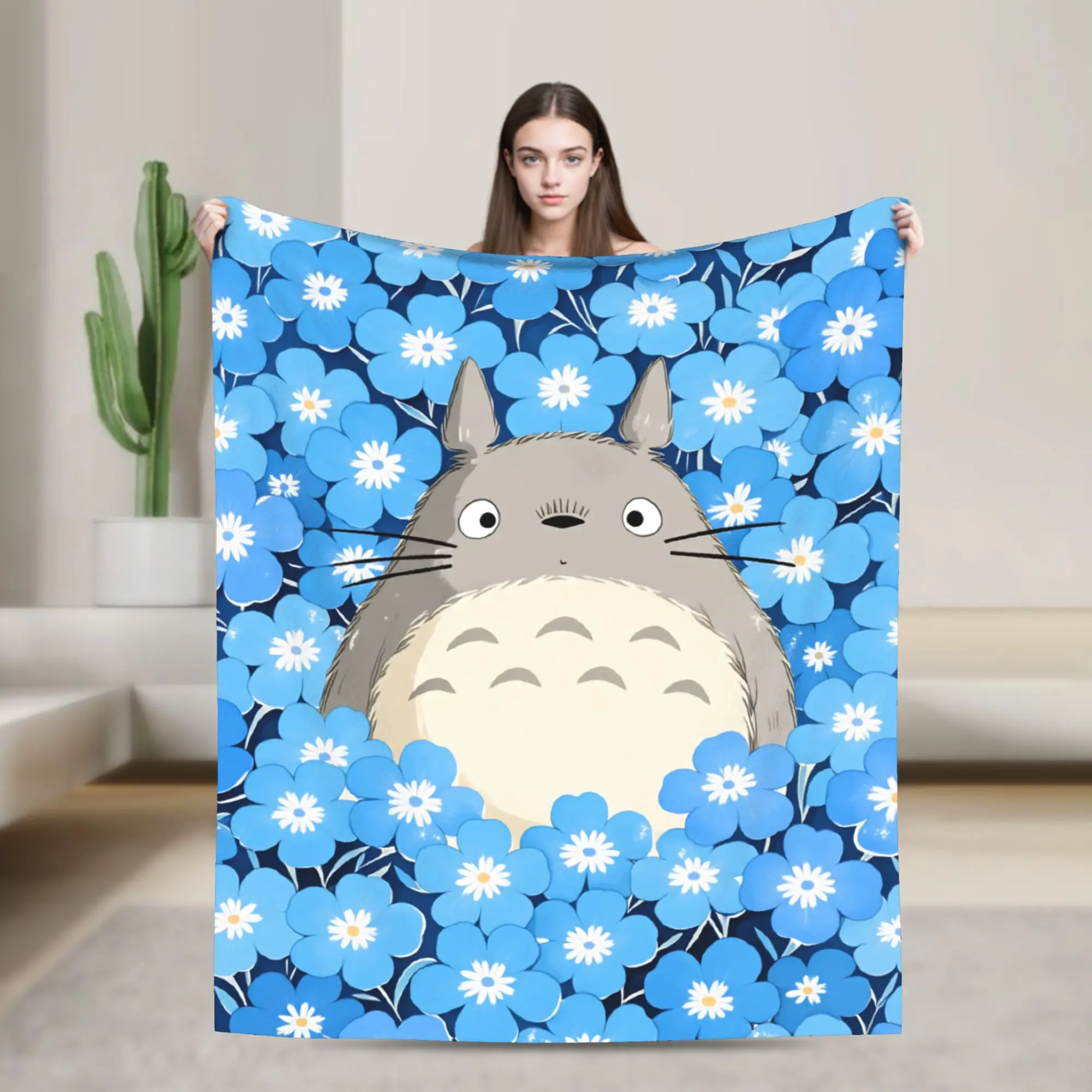 Traditional Nekobasu Japanese Blanket T-Totoros Travel Flannel Bedding Throws For Living Room Warm Bedspread Birthday Present
Traditional Nekobasu Japanese Blanket T-Totoros Travel Flannel Bedding Throws For Living Room Warm Bedspread Birthday Present