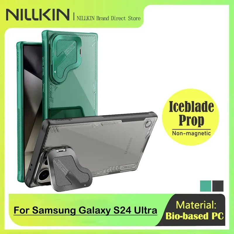 Nillkin Case For Samsung Galaxy S24 Ultra, Transparent Magnetic Shell With holder, Camera Protect Back Cover, Built-in Magnet
Nillkin Case For Samsung Galaxy S24 Ultra, Transparent Magnetic Shell With holder, Camera Protect Back Cover, Built-in Magnet