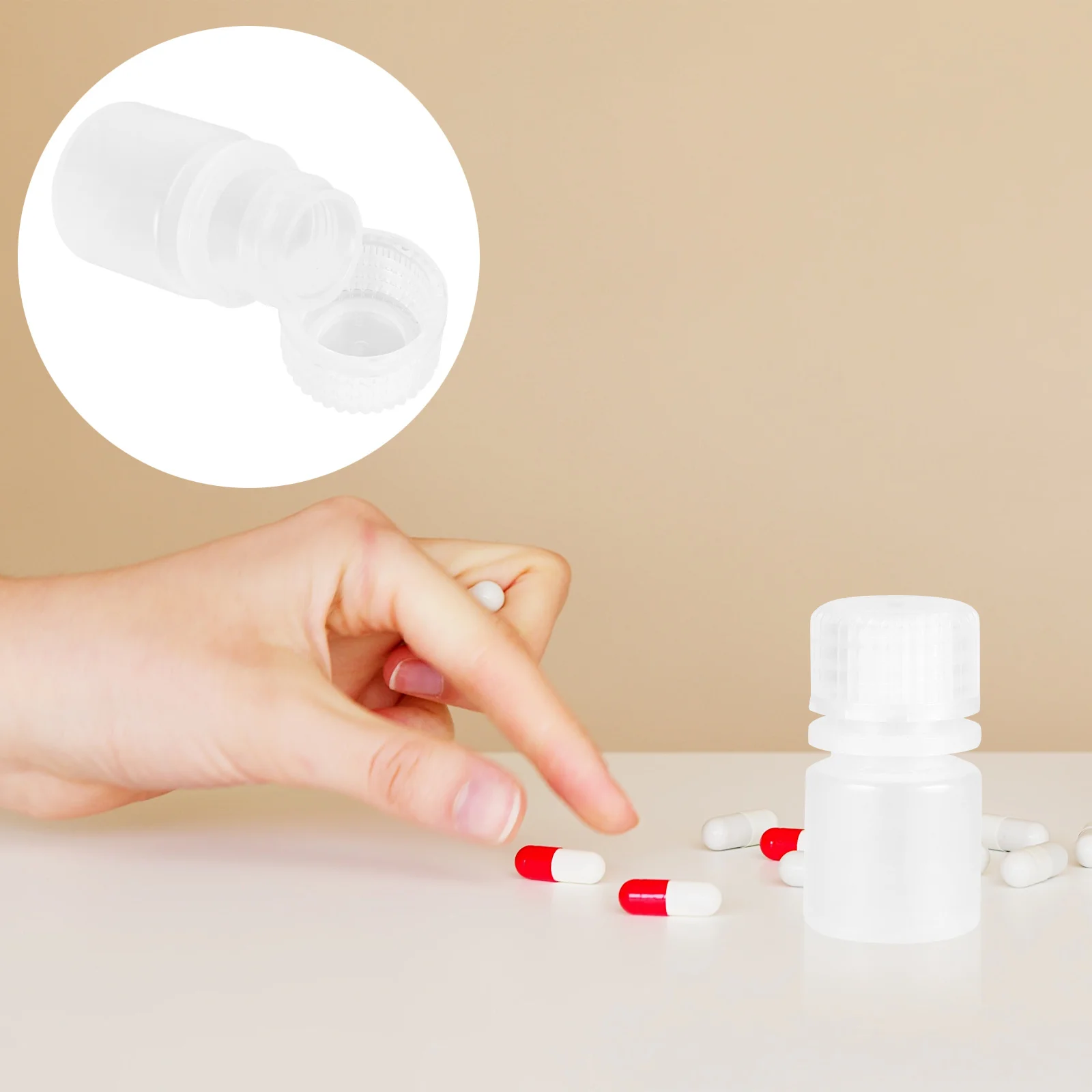 20Pcs 8Ml Reagent Bottles Plastic PP High Quality Compact Lab Chemical Container for Liquid Sample Storage Scientific
20Pcs 8Ml Reagent Bottles Plastic PP High Quality Compact Lab Chemical Container for Liquid Sample Storage Scientific