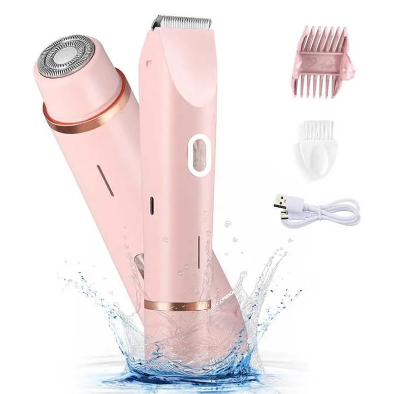 Ipx7 Водонепроницаемая женская электробритва с двойной головкой для удаления волос, эпилятор для тела, триммер 2 в 1, безболезненная бритва для бикини для женщин
Ipx7 Водонепроницаемая женская электробритва с двойной головкой для удаления волос, эпилятор для тела, триммер 2 в 1, безболезненная бритва для бикини для женщин