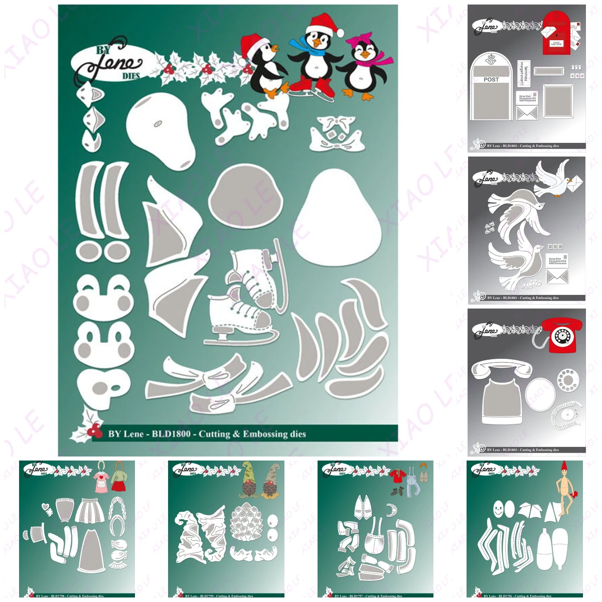 Happy Penguins Carrier Pigeon Metal Cutting Die Scrapbook Embossed Paper Card Album Craft Template Cut Die Stencils New for 2025
Happy Penguins Carrier Pigeon Metal Cutting Die Scrapbook Embossed Paper Card Album Craft Template Cut Die Stencils New for 2025