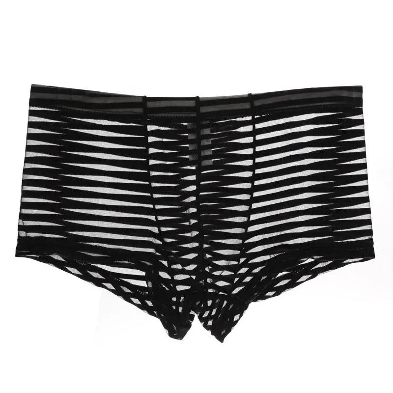Men's Sexy Underwear Mesh Transparent Boxer Briefs Low-waist Underpants Ultra Thin Panties U Convex Breathable Sensual Lingerie
Men's Sexy Underwear Mesh Transparent Boxer Briefs Low-waist Underpants Ultra Thin Panties U Convex Breathable Sensual Lingerie