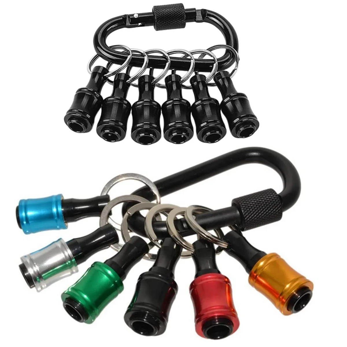 AB7-12Pcs 1/4Inch Hex-Shank Screwdriver Bits Holder Quick-Change Extension Bar Keychain Drill Screw Adapter Change Portable
AB7-12Pcs 1/4Inch Hex-Shank Screwdriver Bits Holder Quick-Change Extension Bar Keychain Drill Screw Adapter Change Portable