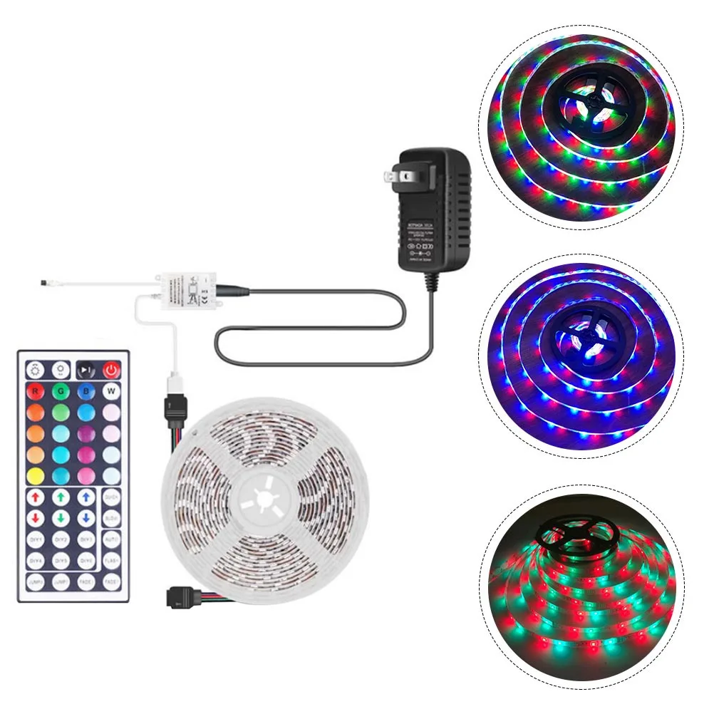 1Set Waterproof Rgb LED Strip Light 16 Colors Remote Control Adjustable Ultra Bright 60 Beads Decorative String Lighting
1Set Waterproof Rgb LED Strip Light 16 Colors Remote Control Adjustable Ultra Bright 60 Beads Decorative String Lighting
