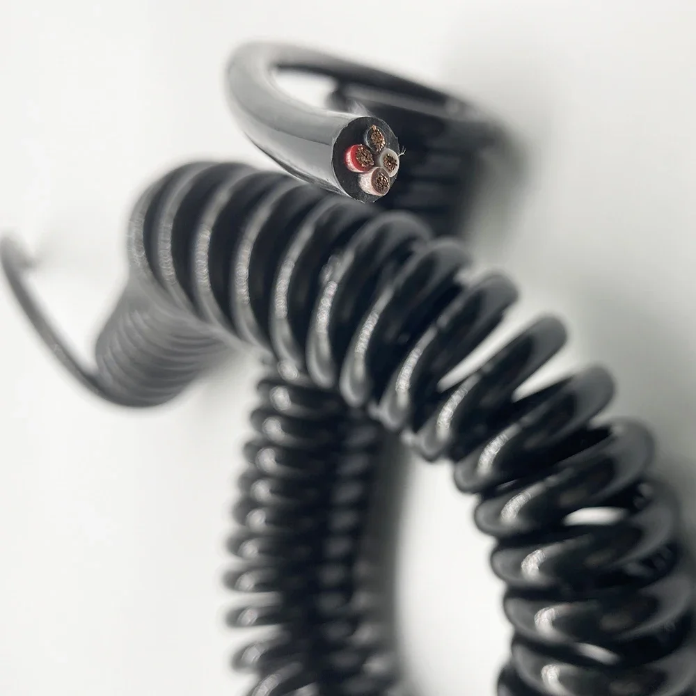 7-жильный пружинный спиральный провод 17AWG 18AWG из полиуретановой меди Стандартный высокотемпературный износостойкий спиральный Телескопический кабель
7-жильный пружинный спиральный провод 17AWG 18AWG из полиуретановой меди Стандартный высокотемпературный износостойкий спиральный Телескопический кабель