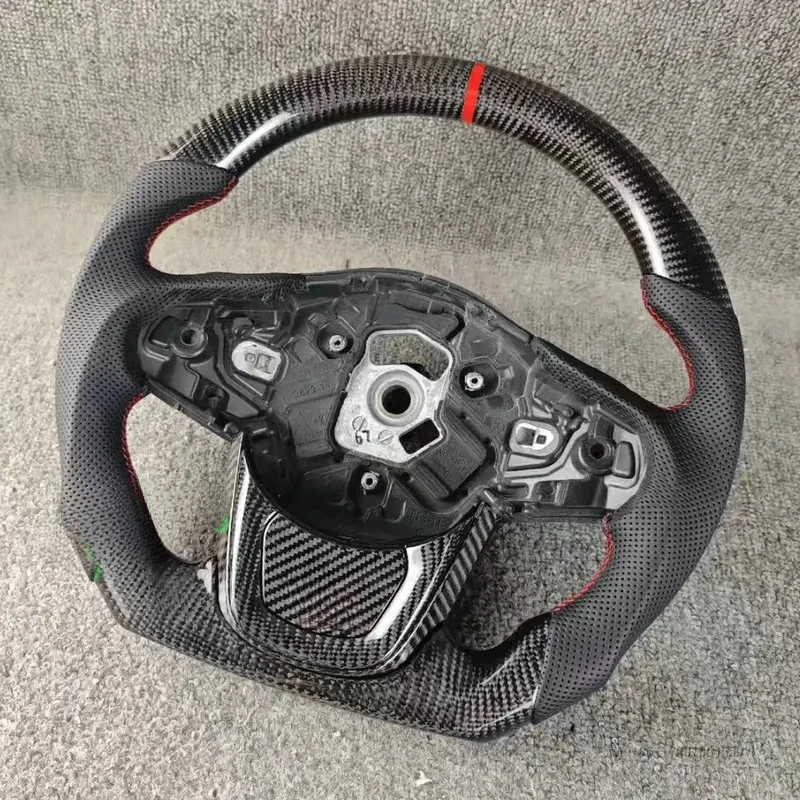 For Supra Customized 100% Real Carbon Fiber Steering Wheel With Leather
For Supra Customized 100% Real Carbon Fiber Steering Wheel With Leather
