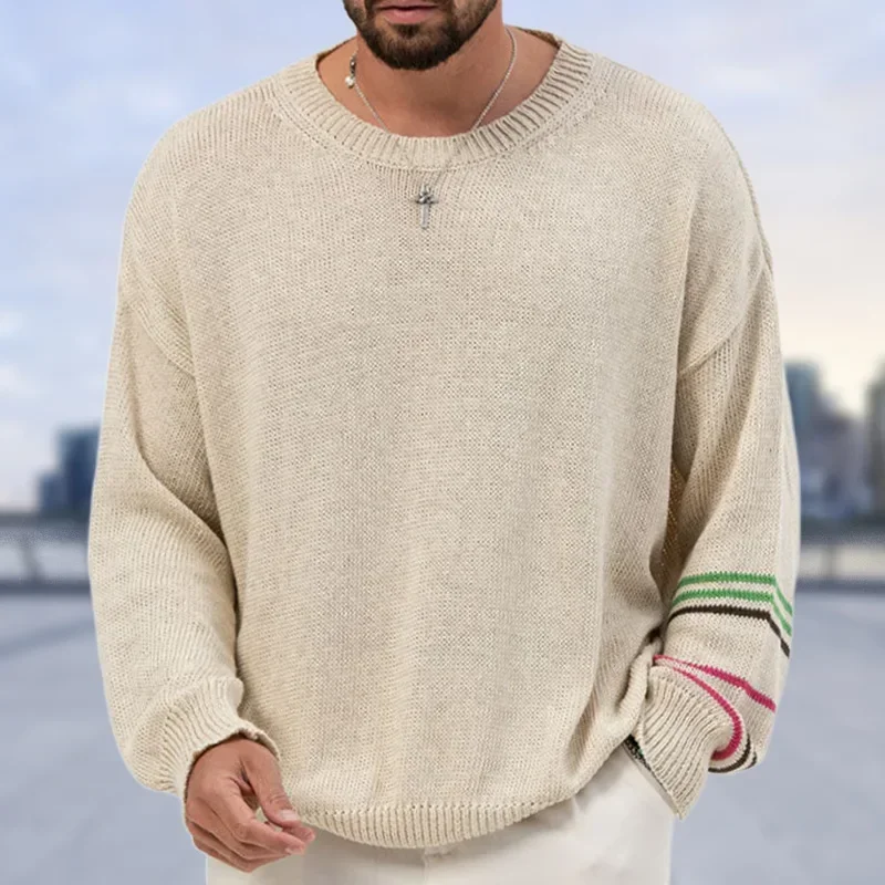 High Quality Men Spring and Autumn Thin Casual Knitwear 2024 Hot Sale Crewneck Long Sleeve Hip Hop Street Pullover Sweater Base
High Quality Men Spring and Autumn Thin Casual Knitwear 2024 Hot Sale Crewneck Long Sleeve Hip Hop Street Pullover Sweater Base