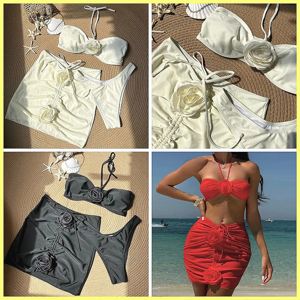 Sexy Brazilian Bikini Set for Women, High-Cut Bathing Suit Swimsuit for Beach Pool
Sexy Brazilian Bikini Set for Women, High-Cut Bathing Suit Swimsuit for Beach Pool