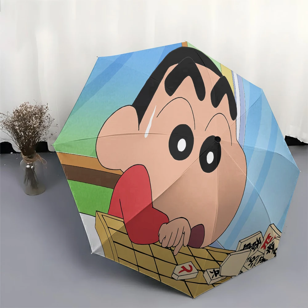 Складной зонт с принтом «Сцена потеющего Шинносуке Нохары в маджонге» и градиентным фоном — Премиум-аксессуар по аниме
Складной зонт с принтом «Сцена потеющего Шинносуке Нохары в маджонге» и градиентным фоном — Премиум-аксессуар по аниме