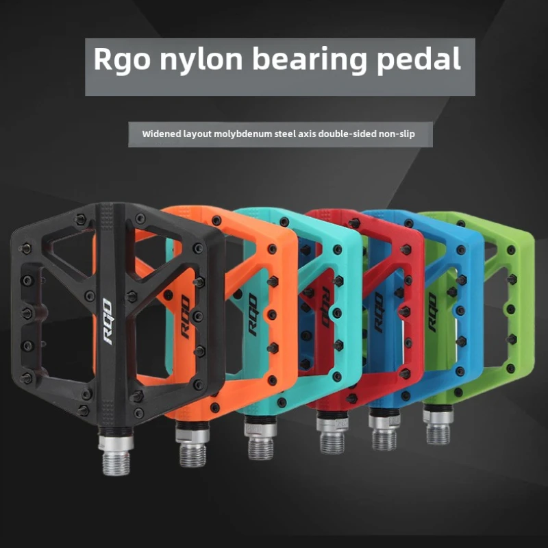 Mountain Bike Nylon Pedal Bearing Bearing Wide Non-slip XC Off-road Pedal Egg Beater Pedal
Mountain Bike Nylon Pedal Bearing Bearing Wide Non-slip XC Off-road Pedal Egg Beater Pedal