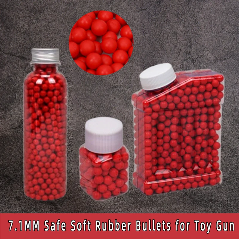 Q22 7.1mm Soft Rubber Bullets for Buffalo 98K G17 Toy Gun, Outdoor CS Game Safe Shooting Toy Accessories
Q22 7.1mm Soft Rubber Bullets for Buffalo 98K G17 Toy Gun, Outdoor CS Game Safe Shooting Toy Accessories