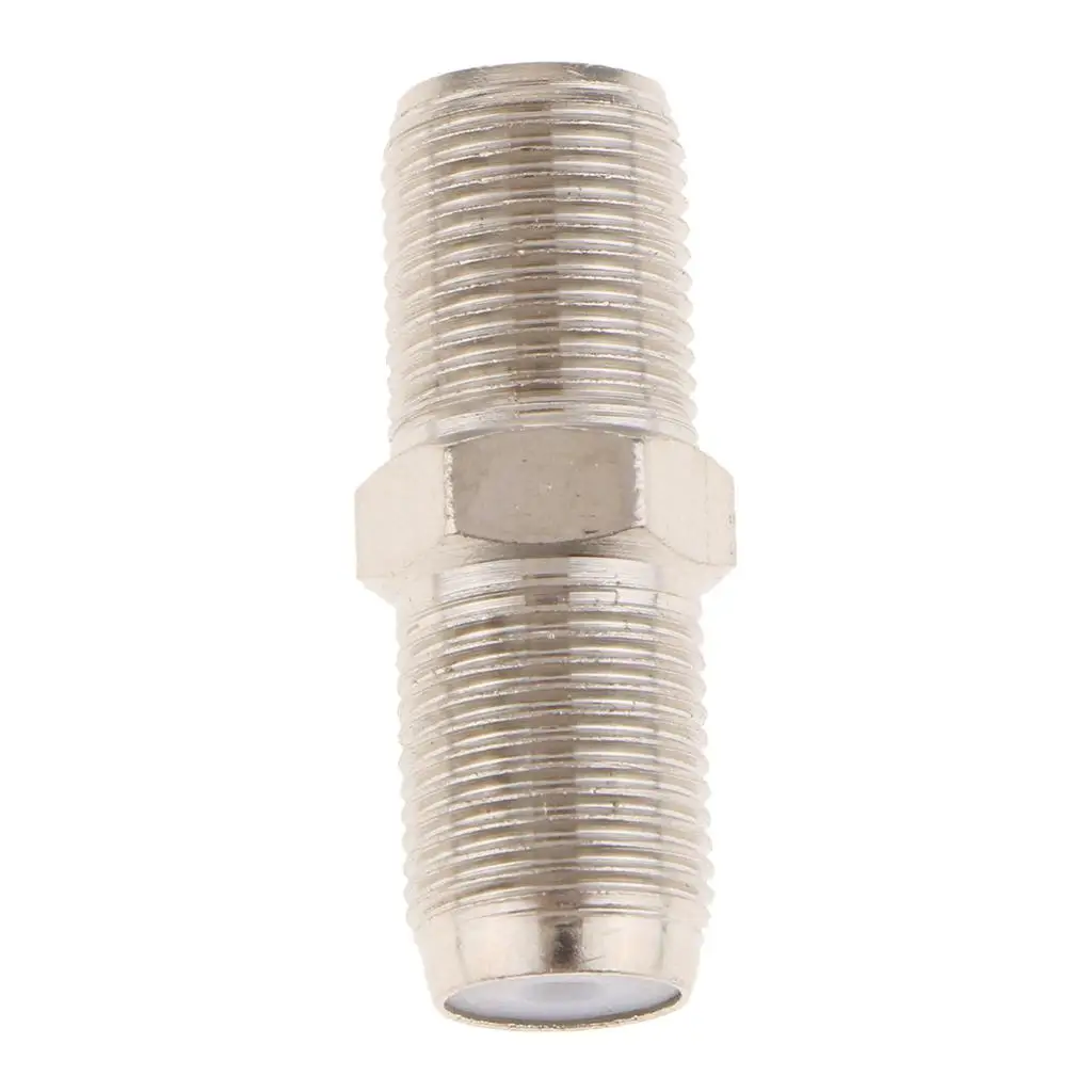 RG6 Coax Coupler Female F Type Adapter Connector Nickel Plating Joiner for HDTV Extension Cable Indoor Outdoor Use
RG6 Coax Coupler Female F Type Adapter Connector Nickel Plating Joiner for HDTV Extension Cable Indoor Outdoor Use