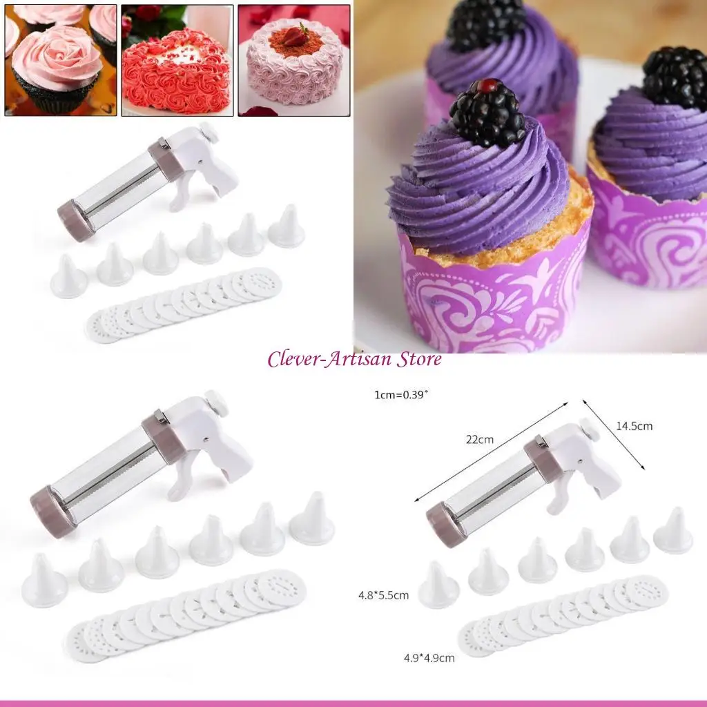 E06B Cream Nozzles Cream Cookie Baking Tools Pastry Nozzles DIY Pastry Syringes
E06B Cream Nozzles Cream Cookie Baking Tools Pastry Nozzles DIY Pastry Syringes