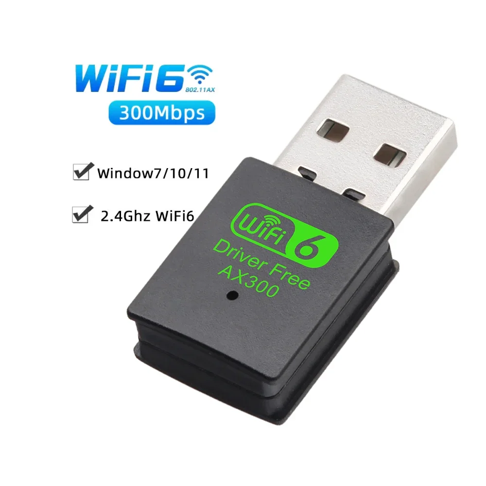 AX300 802.11ax беспроводной Wi-Fi-приемник 287 Мбит/с адаптер Wi-Fi 6 2,4G Wi-Fi-карта Wi-Fi6 USB-ключ для ПК, ноутбука, драйвер бесплатно
AX300 802.11ax беспроводной Wi-Fi-приемник 287 Мбит/с адаптер Wi-Fi 6 2,4G Wi-Fi-карта Wi-Fi6 USB-ключ для ПК, ноутбука, драйвер бесплатно